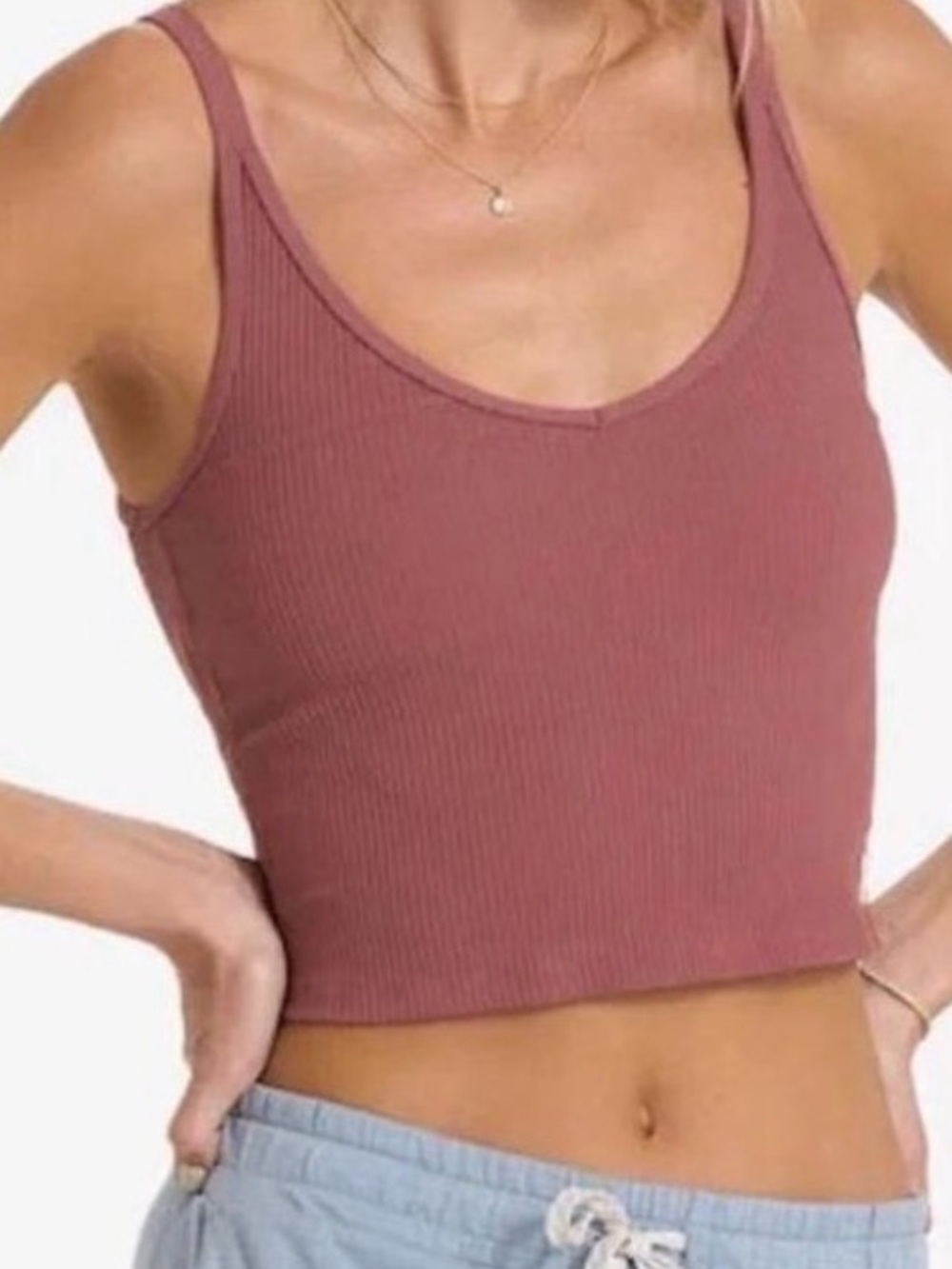 Vuori Rib Crop Tank